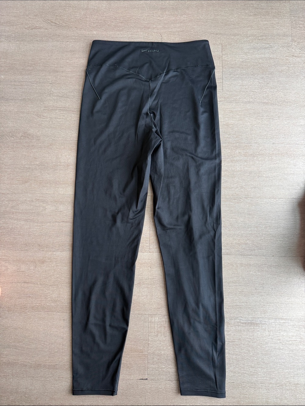 SKIMS x NIKE Black High-Waist Athletic Leggings